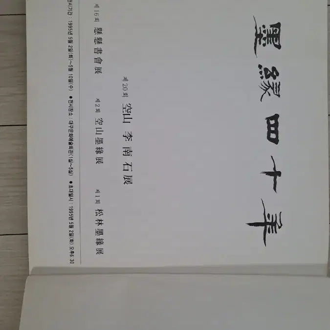 [BUNJANG] Old Chinese Character Calligraphy Album / 고서 한자 책 오래된 서예첩