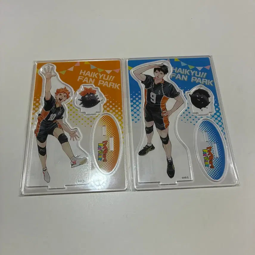 [BUNJANG] Haikyuu!! Hinata Kageyama Fanpark Original Art Acrylic Stand / 미개봉) 하이큐 히나타 카게야마 팬파크 원화 아크릴 스탠드