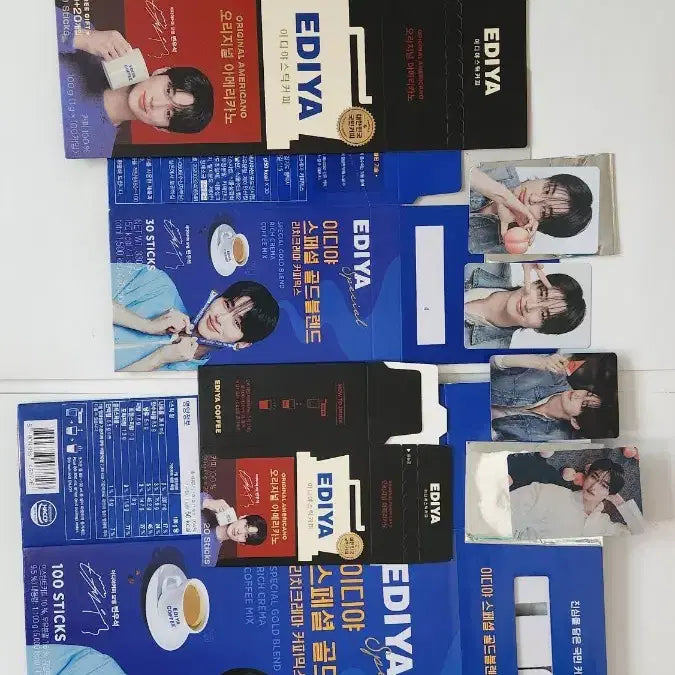 [BUNJANG] Byun Woo Seok Ediya Coffee Full Set Photocards / full set)21세기대군부인 변우석 이안대군 이디야포카 빅포카 이디야커피박스