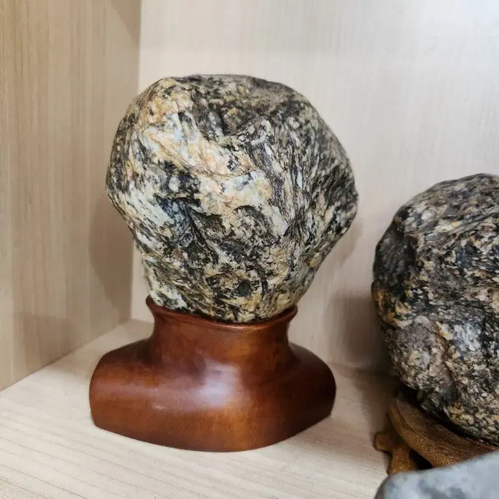 [BUNJANG] Leopard Jasper Stones Bundle (2 pcs) / 수석 호피석 인상석 2개 일괄