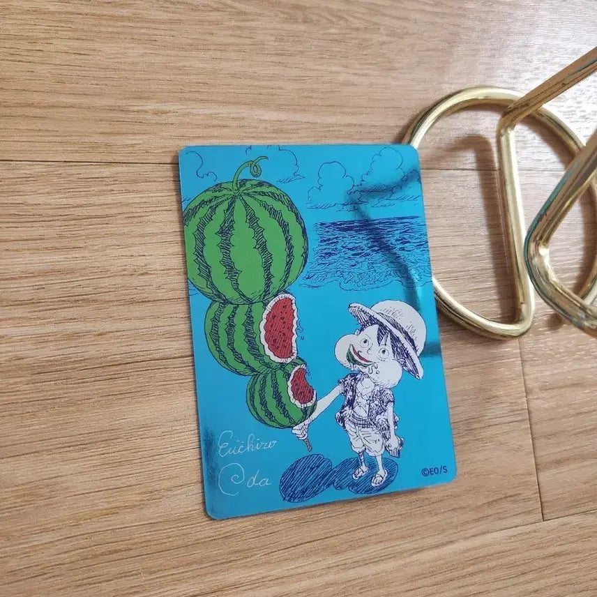 [BUNJANG] One Piece Promotional Watermelon Luffy Card / 원피스 프로모 수박루피 원피스카드