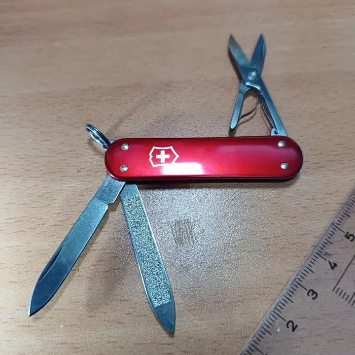[BUNJANG] Victorinox Companion Smooth Red Alox Multi-tool / 빅토리녹스(SAK) 컴패니언 스무스알록스 레드