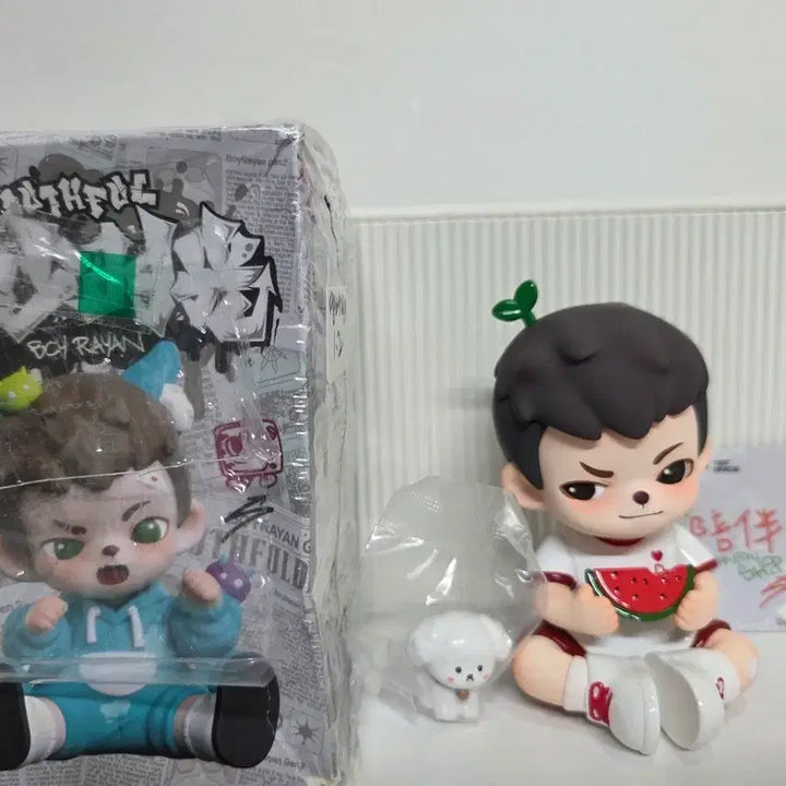 [BUNJANG] Boy Rayaan Figure 2 Types Set / 보이 라얀 피규어 2종 세트