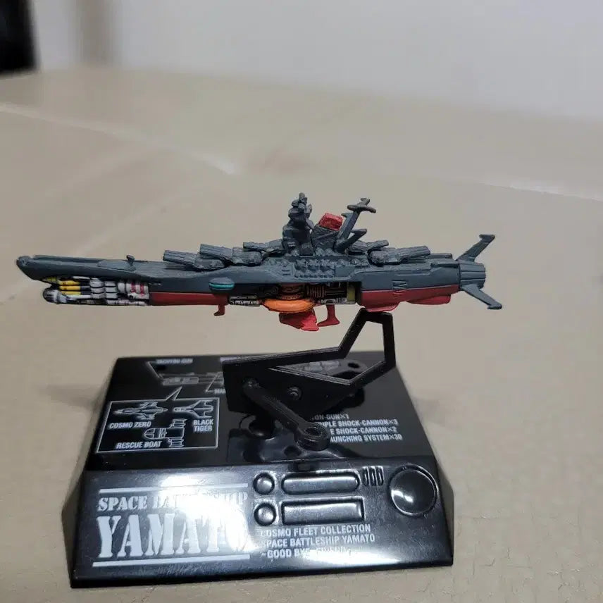 [BUNJANG] Bandai Space Battleship Yamato &amp; Dessler Ship Figures / 우주전함 야마토 &amp; 데슬라 함선 피규어.