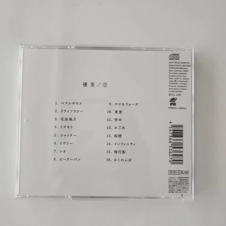 [BUNJANG] Yuri 1st Album CD / 유우리 1집 CD앨범