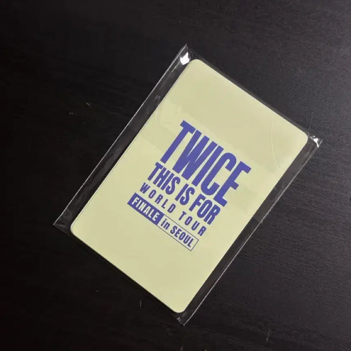 [BUNJANG] TWICE THIS IS FOR Concert Entrance Photocard (Sealed) / (미개봉) 트와이스 THIS IS FOR 콘서트 앙콘 중콘 입장포카