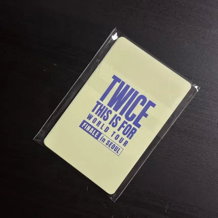 [BUNJANG] TWICE THIS IS FOR Concert Entrance Photocard (Sealed) / (미개봉) 트와이스 THIS IS FOR 콘서트 앙콘 중콘 입장포카