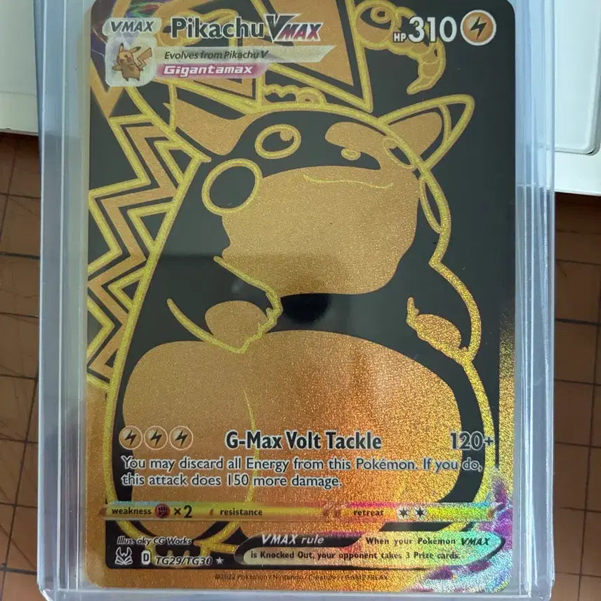 [BUNJANG] Pokemon Pikachu VMAX UR North American / 포켓몬카드 피카츄 VMAX ur 북미