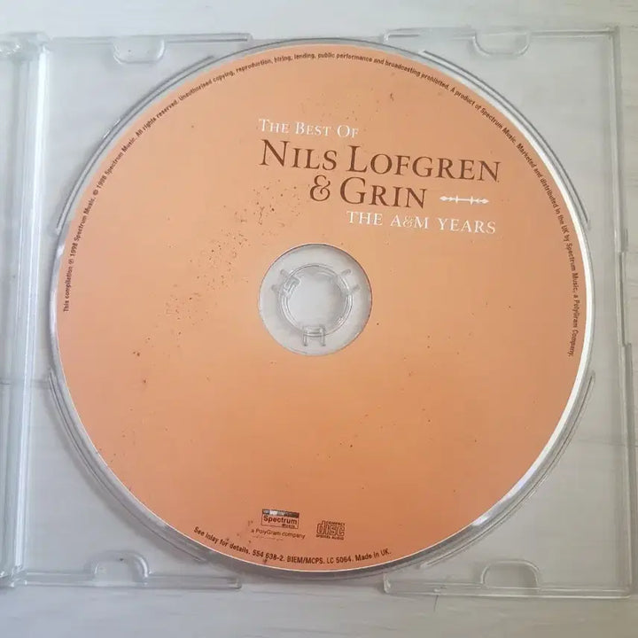[BUNJANG] Nils Lofgren &amp; Grin A&amp;M Years Import CD / 염가cd Nils Lofgren &amp; Grin Best The A&amp;M Years 수입씨디 기타리스트 수입시디