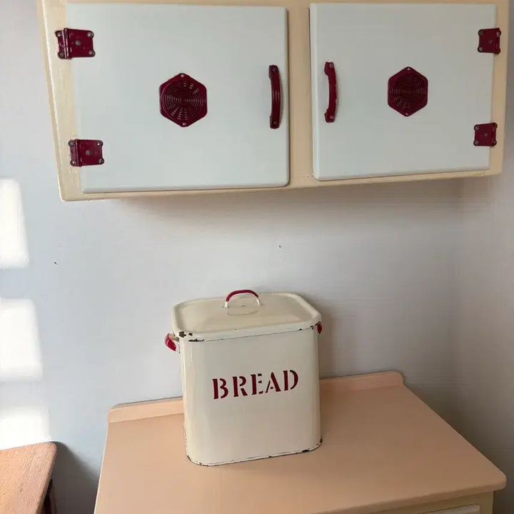 [BUNJANG] Vintage English Kitchen Cabinet Set / 영국 빈티지 키친장 상하부장