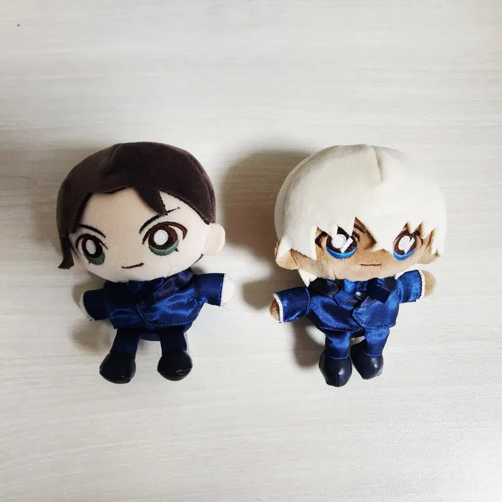[BUNJANG] Detective Conan Shuichi Akai &amp; Tooru Amuro 30th Anniversary Plush Dolls / 명탐정코난 아카이슈이치 아무로토오루 30주년 인형