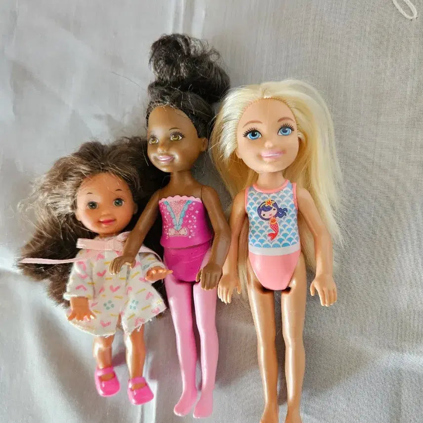 [BUNJANG] Vintage Barbie Dolls Set: Chelsea Doll &amp; Kelly Doll / 빈티지 바비인형 세트 첼시인형/켈리인형