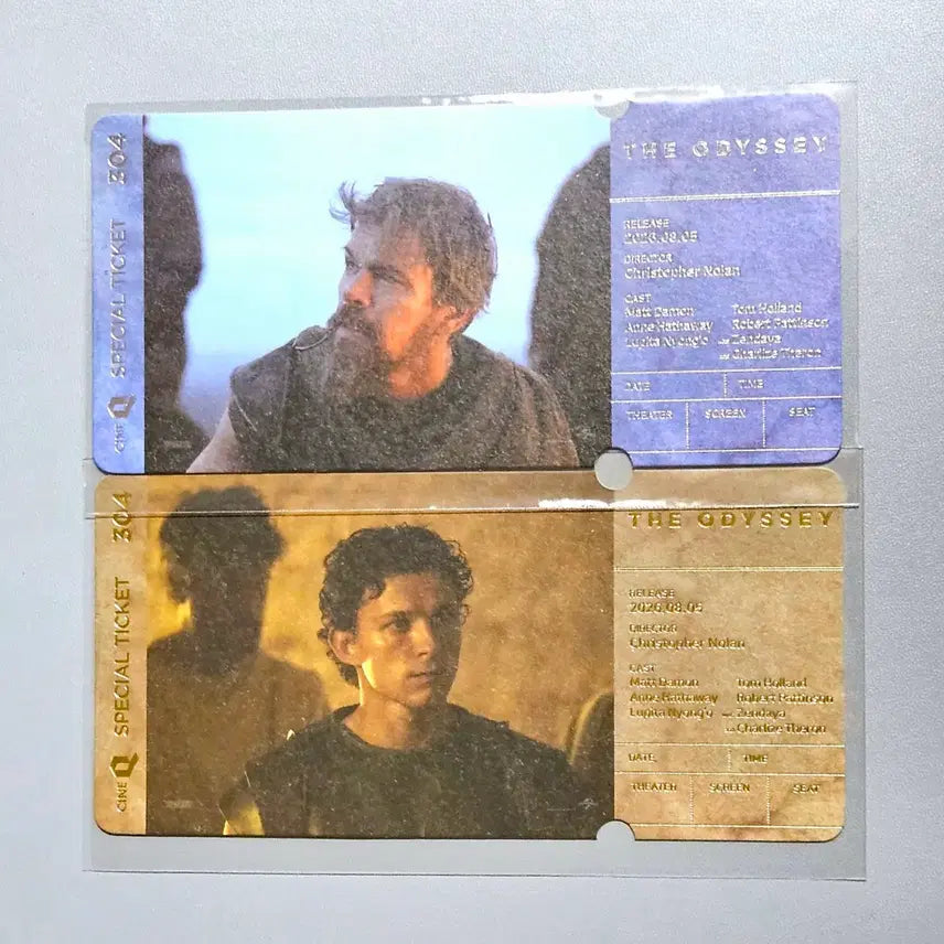 [BUNJANG] Odyssey Special Ticket Set / 2종 1세트) 오디세이 스페셜티켓 씨네큐 특전 굿즈