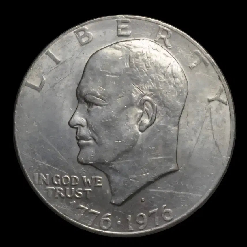 [BUNJANG] 1976 USA Bicentennial $1 Dollar Coin / 1976년 발행 미국 건국 200주년 1달러 기념 주화 마술코인