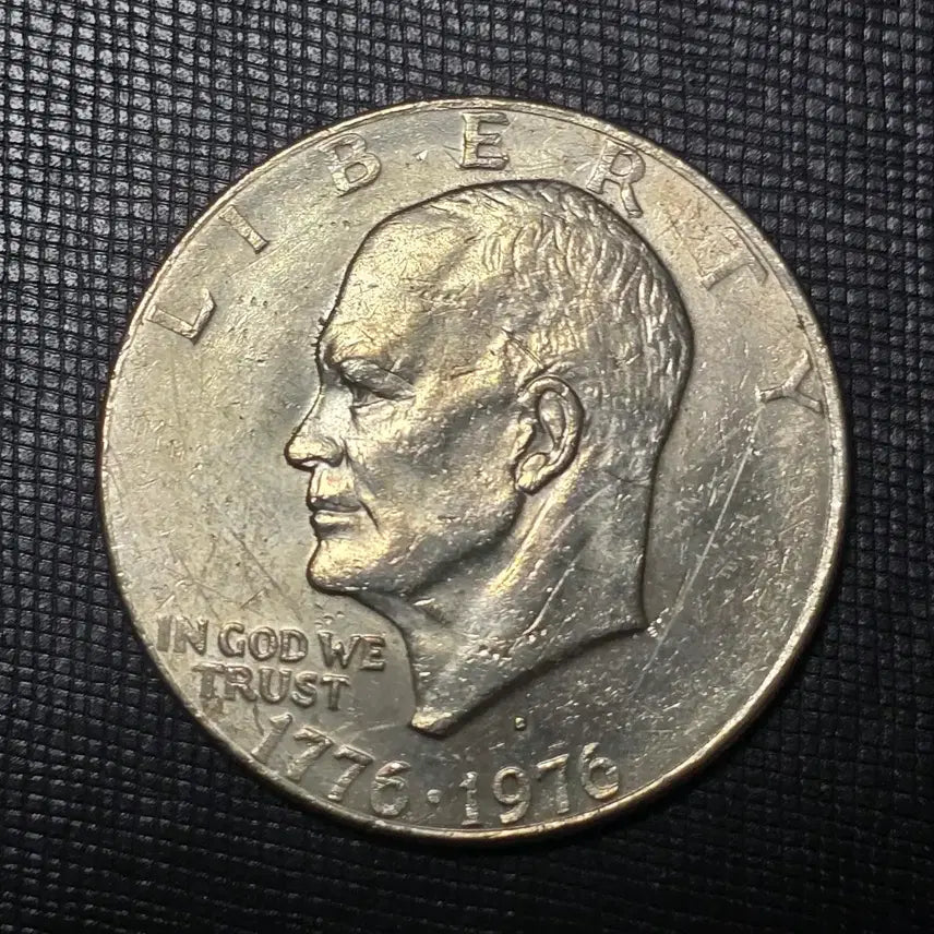 [BUNJANG] 1976 USA Bicentennial $1 Dollar Coin / 1976년 발행 미국 건국 200주년 1달러 기념 주화 마술코인