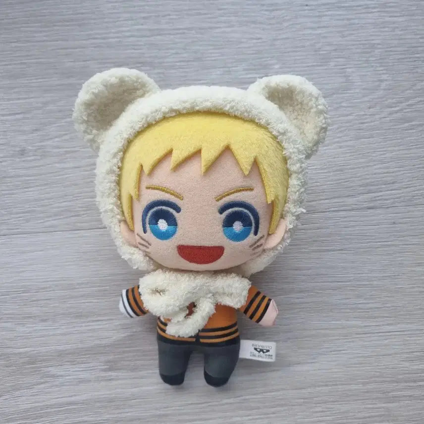 [BUNJANG] Naruto Tomonui Doll Bundle Set (Including Tanjiro Kamado Costume) / [일괄] 나루토 토모누이 곰돌이 귀도리 인형 인형옷