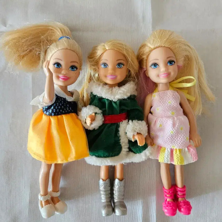 [BUNJANG] Vintage Barbie Chelsea Doll Set of 3 / 빈티지 바비인형/첼시인형 3개세트