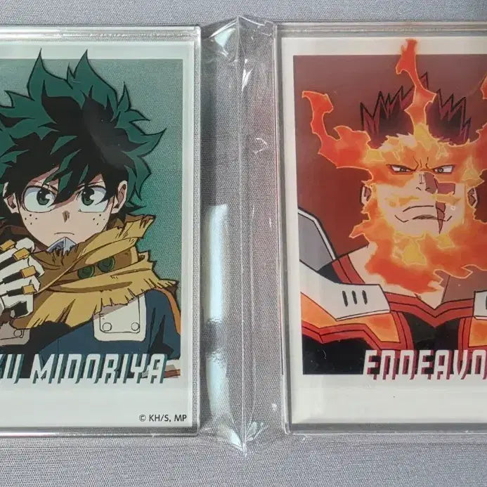 [BUNJANG] My Hero Academia Acrylic Block Izuku Midoriya Endeavor / 나의 히어로 아카데미아 아크릴 블럭 미도리야 이즈쿠 엔데버 호크스