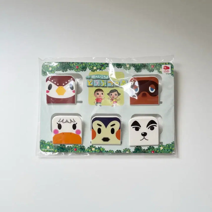 [BUNJANG] Nintendo Animal Crossing 2009 Classic Clip Magnet / 닌텐도 동물의 숲 2009년 고전 집게 마그넷(자석)