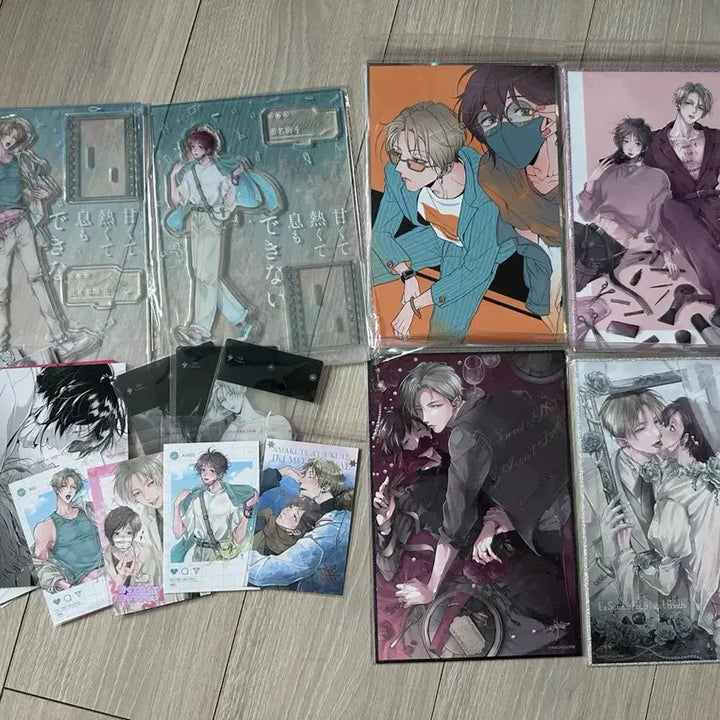 [BUNJANG] Japanese BL "Dalgo Tteugeowoseo Sumdo Moshwieo" Merchandise / 일본 비엘 달고 뜨거워서 숨도 못 쉬어 굿즈