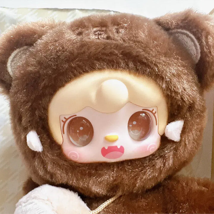 [BUNJANG] Yooki "Hanipbear" Plush Toy (Brown/Bread) / Yooki 유키 곰돌이 한입베어문 (브라운/식빵)