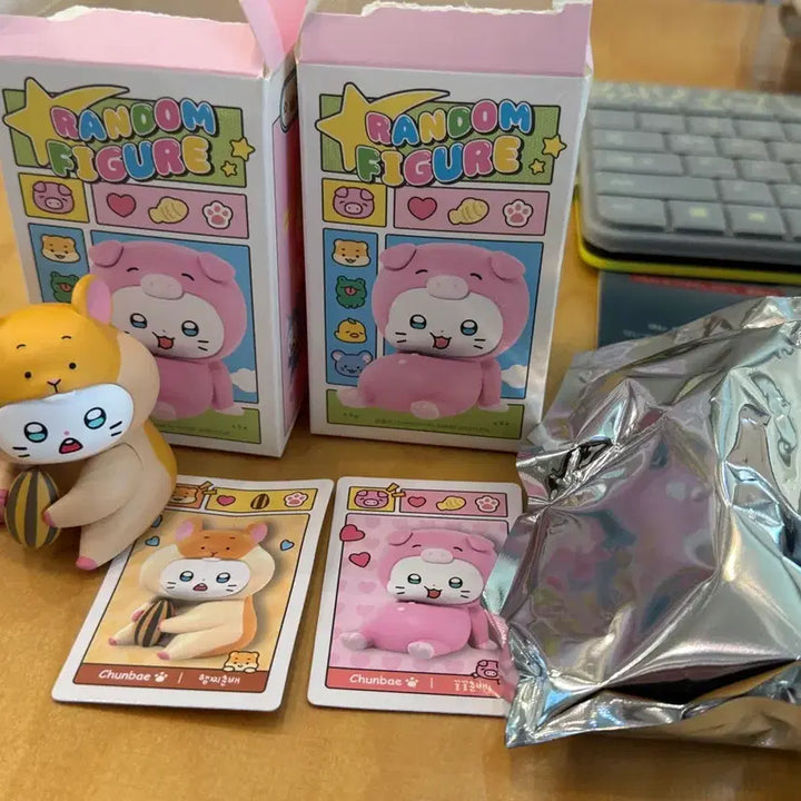 [BUNJANG] Random Character Chun Bae Figure Set (3 Types) / 랜덤피규어 춘배 피규어 3종