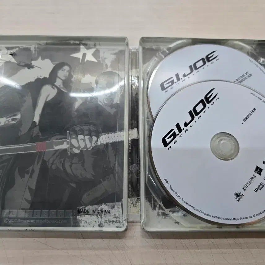 [BUNJANG] G.I. Joe: Retaliation Blu-ray Steelbook Combo Pack (Limited Edition) / [BD](블루레이) 액션외국영화 "지.아이.조2" 판매합니다.