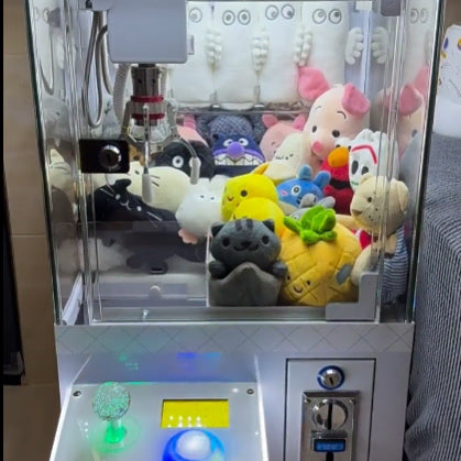 [BUNJANG] Miniature Claw Machine / 인형뽑기기계 인형뽑기 크레인게임기 가정용인형뽑기 오락기 게임기 아케이드 뽑기기계 인형자판기 홈카페 매장 새제품