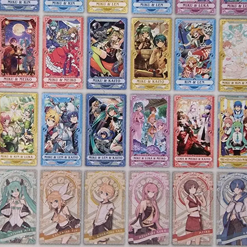 [BUNJANG] Vocaloid Arcana Card Collection Set (30 Cards) / 30장 세트 보컬로이드 아르카나 카드 컬렉션