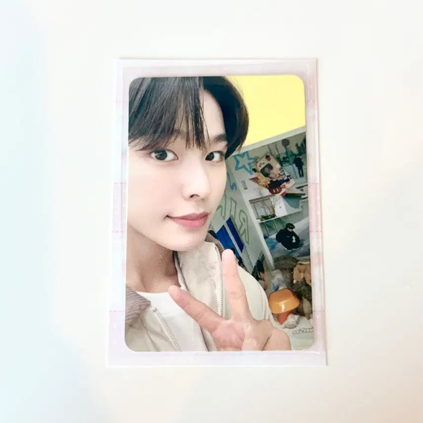 [BUNJANG] NCT WISH Riku Pop Up Store Cushion with Photocard / [ 단순 개봉 보관 ] 엔시티위시 팝츄 쿠션 리쿠 포카 포함 판매합니다 !