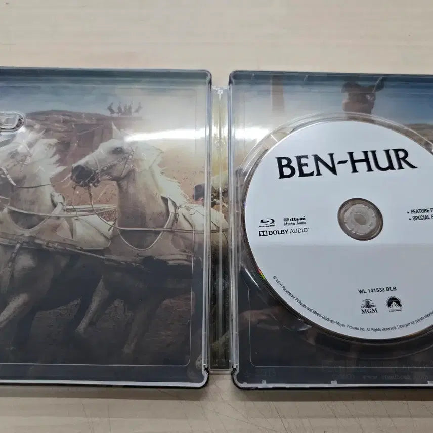 [BUNJANG] Ben-Hur (1959) Steelbook Blu-ray Limited Edition / [BD](블루레이) 모험외국영화 "벤허" 판매합니다.