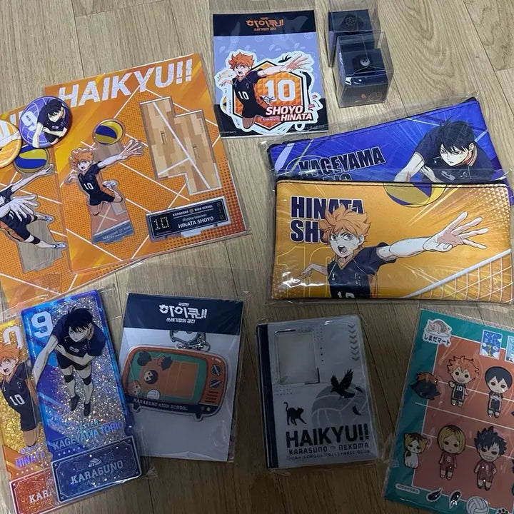 [BUNJANG] Haikyuu!! Karasuno High Hinata Kageyama Bundle Set / 택포) 하이큐 카라스노 히나타 카게야마 일괄 양도