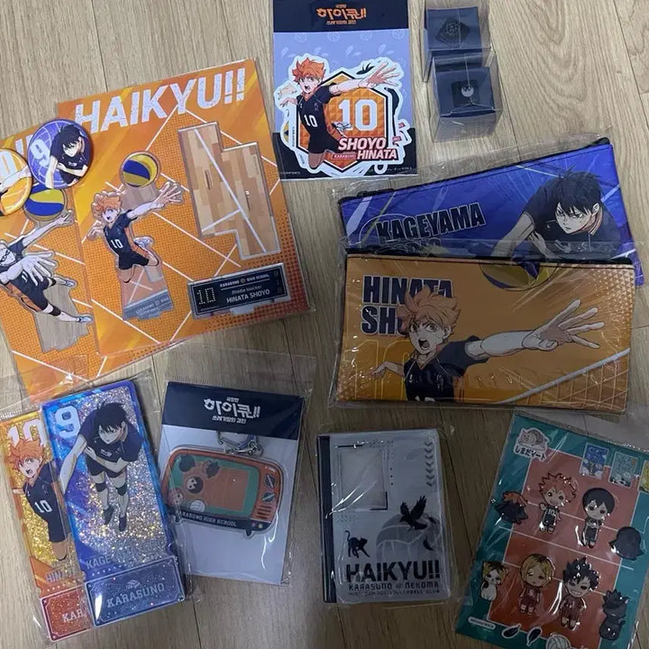 [BUNJANG] Haikyuu!! Karasuno High Hinata Kageyama Bundle Set / 택포) 하이큐 카라스노 히나타 카게야마 일괄 양도