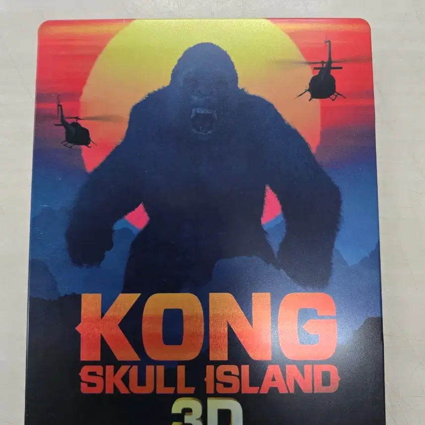 [BUNJANG] Kong: Skull Island Blu-ray Steelbook Combo Pack (3D+2D) / [BD](블루레이) 액션외국영화 "콩: 스컬 아일랜드" 판매합니다.