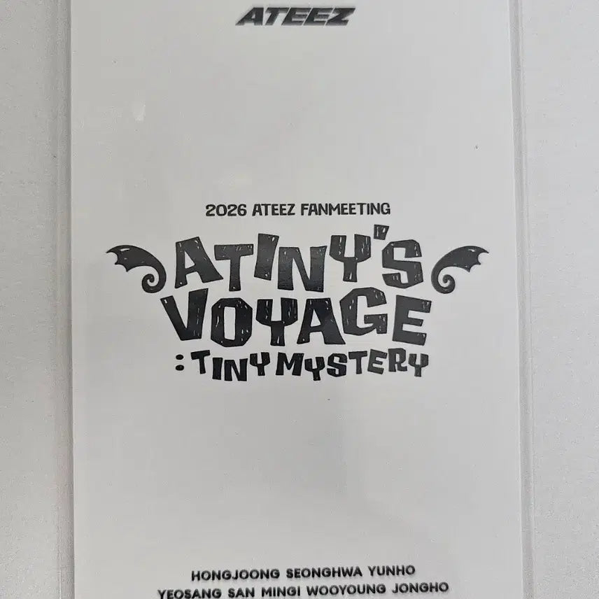 [BUNJANG] ATEEZ Fanmeeting ATINY Zone MD Photocard Bundle Set (Wooyoung, San, Hongjoong, Jongho) / 에이티즈 팬미팅 에이티니존 MD 유닛 우산즈  우영 산 , 오마모리 캡막즈 홍중 종호