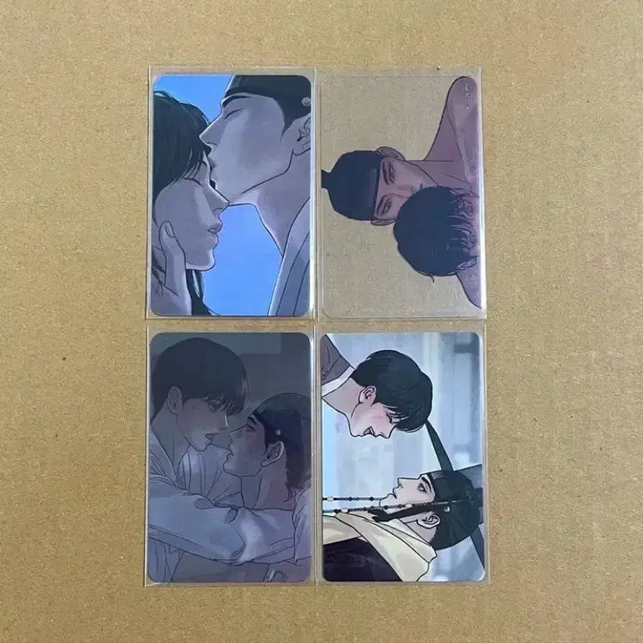 [BUNJANG] Abright Rebom Sparkles Korean Chinese Lucky Draw Photocard Set / 아밝 레봄 스파클즈 한국 중국 특전 야화첩 포토카드 4종