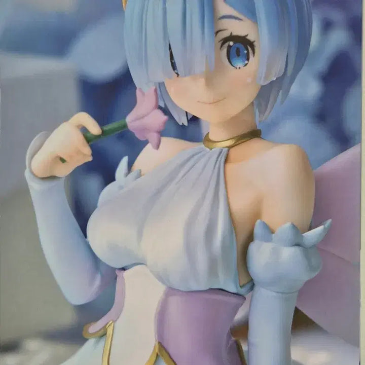 [BUNJANG] Re:Zero Rem Flower Fairy Noodle Stopper Figure (Sealed) / 미개봉)) 리제로 렘 꽃의 요정 누들 스토퍼 피규어