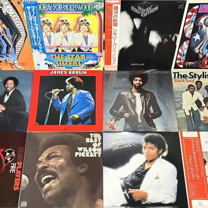 [BUNJANG] Disco, Soul, Funk LP Collection (60 Records) / 디스코,소울,펑크 LP 60장 정리