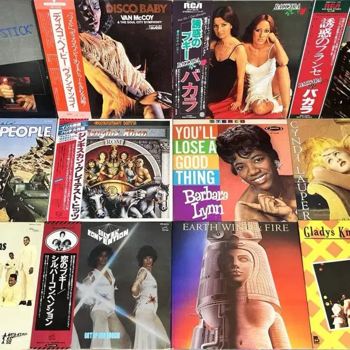[BUNJANG] Disco, Soul, Funk LP Collection (60 Records) / 디스코,소울,펑크 LP 60장 정리