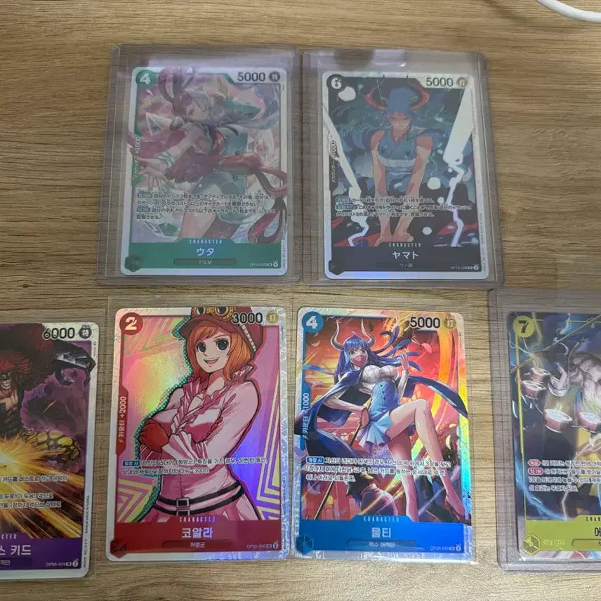 [BUNJANG] One Piece Card Game Japanese &amp; Korean Edition / 원피스 카드 일판 한글판 SR