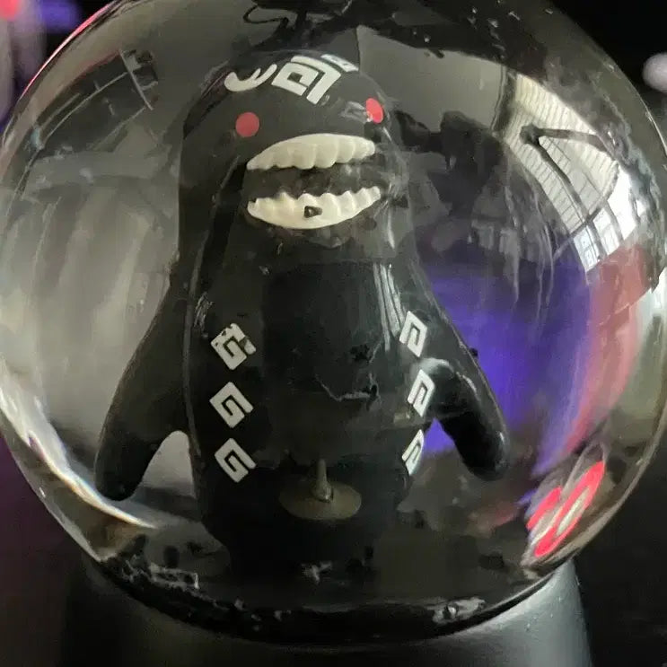 [BUNJANG] Black Desert Black Spirit Snow Globe / 검은사막 흑정령 스노우볼