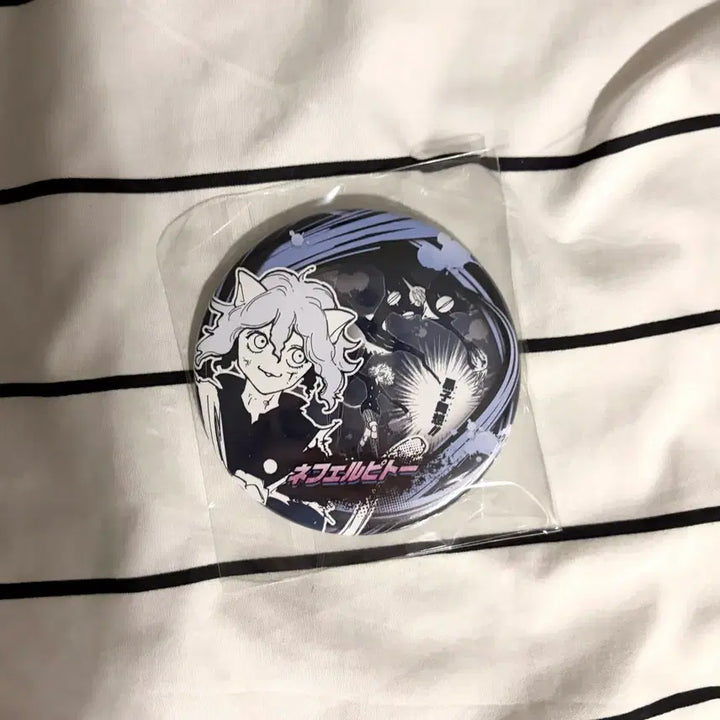 [BUNJANG] Hunter x Hunter Nen Ability Jump Shop Original Art Can Badge Neferpitou / 헌터x헌터 헌헌 넨능력 점프샵 원화 캔뱃지 네페르피트