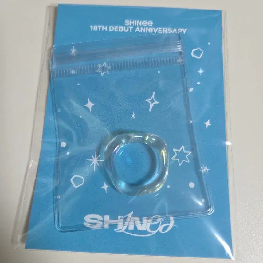 [BUNJANG] SHINee 18th Anniversary Ring S Size / 새상품)샤이니 18주년 반지 s사이즈