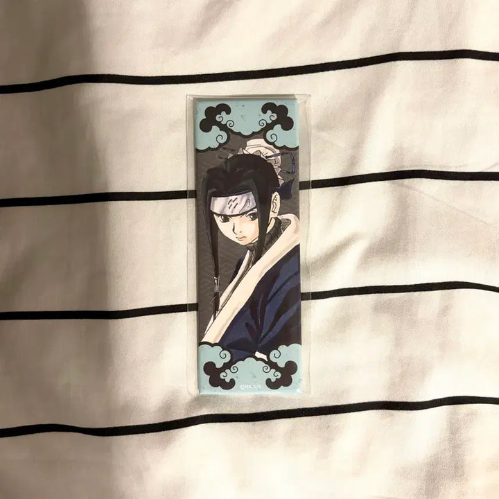[BUNJANG] Naruto Jump Shop Original Art Long Square Can Badge Haku / 나루토 점프샵 원화 롱 사각 캔뱃지 하쿠