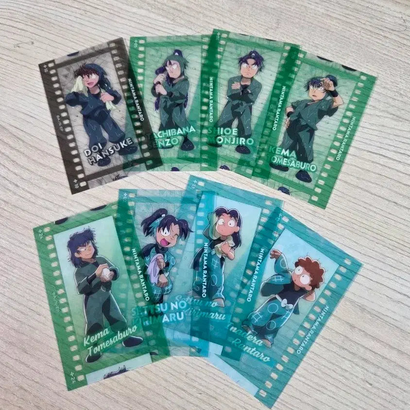[BUNJANG] Nintama Rantarou Clear Card Bundle Set - Doi Senzo &amp; Kema Monjiro / (일괄) 닌타마 클리어 카드 도이 센조 케마 몬지로
