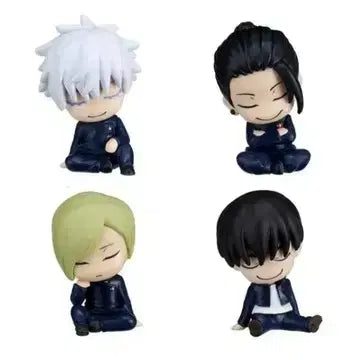[BUNJANG] Jujutsu Kaisen Shoulder Buddy Gachapon Figures Gojo &amp; Nanami 2-Piece Set (New) / 주술회전 어깨쿵 가챠 피규어 고죠 나나미 2종(새상품)