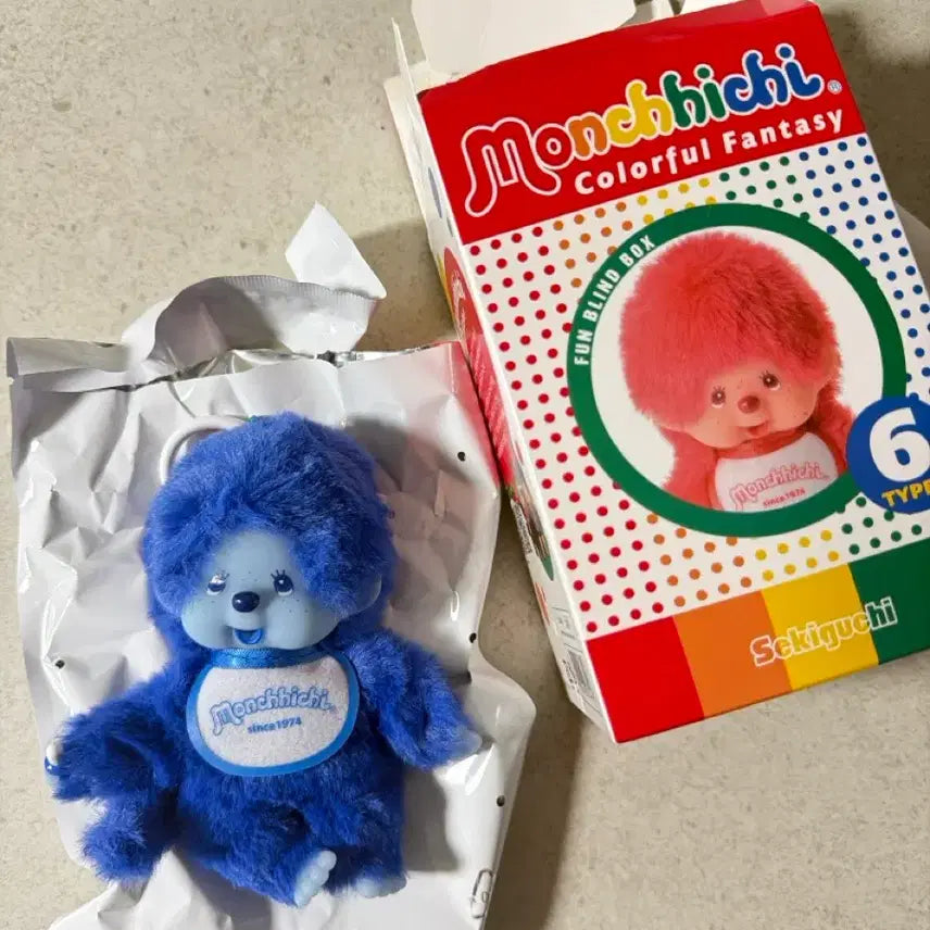 [BUNJANG] Monchhichi Fantasy Blue Plush / 몬치치 판타지 블루 색상 팝니다
