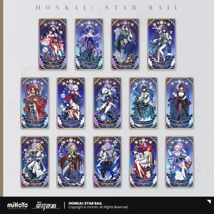 [BUNJANG] Honkai: Star Rail "Thematic Echoes of War" 14-Piece Full Set / 스타레일 별들의 우화 14종 풀세트