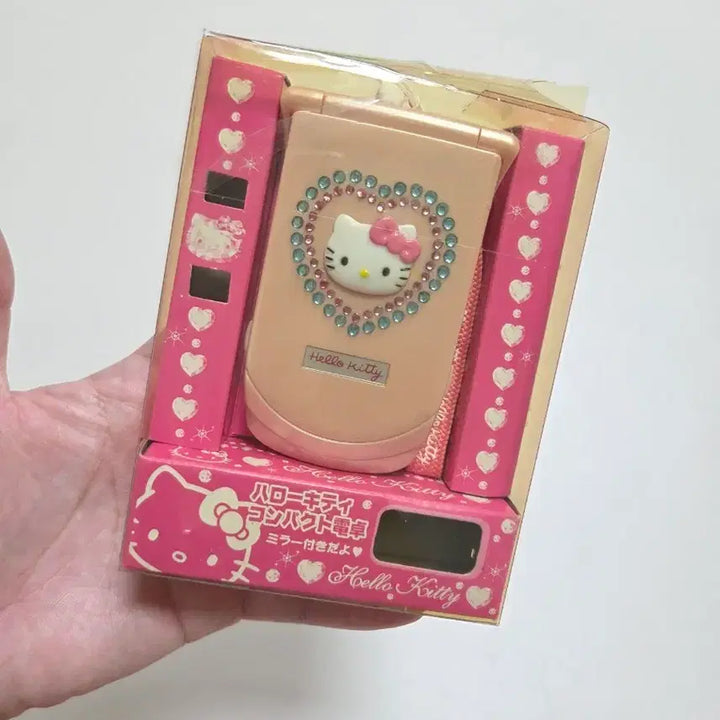 [BUNJANG] Classic Hello Kitty Mobile Calculator Mirror / 고전키티 휴대폰 계산기 핸드폰 거울 고전키티폰