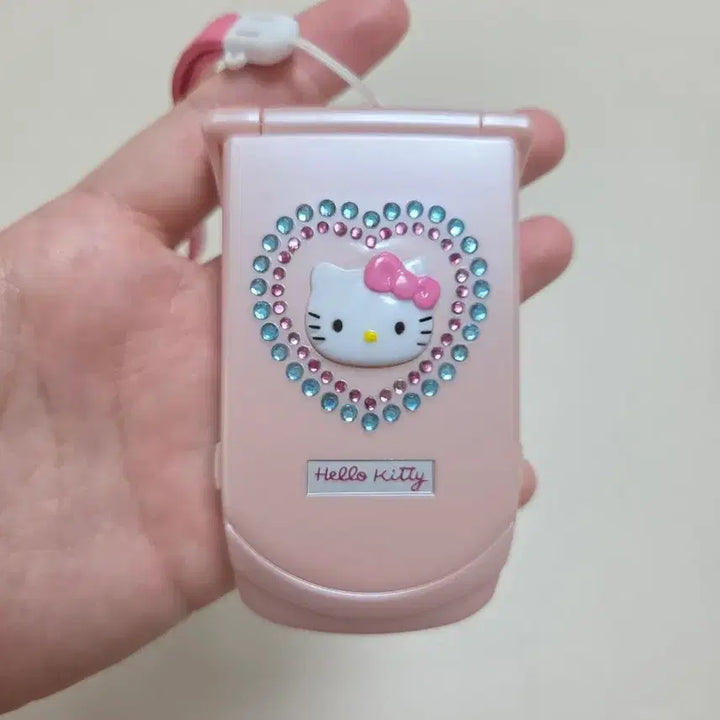 [BUNJANG] Classic Hello Kitty Mobile Calculator Mirror / 고전키티 휴대폰 계산기 핸드폰 거울 고전키티폰